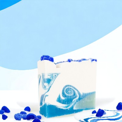 Blue Swirl Soap