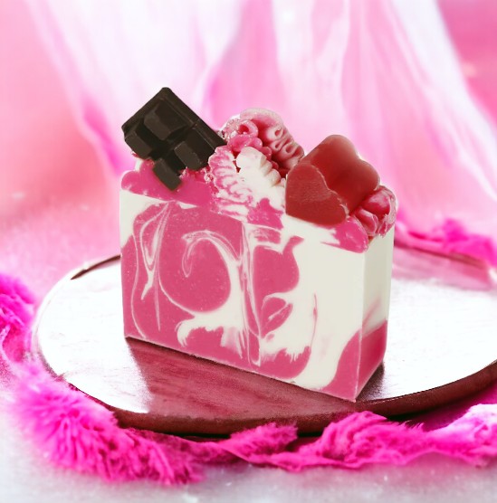 Pink Swirl Soap